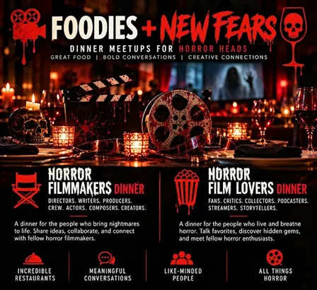 Foodies + New Fears: New Orleans | Horror Fans Dinner Meet