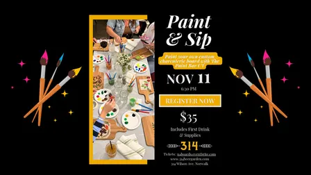 Paint & Sip: Charcuterie Board Painting at 314 Beer Garden