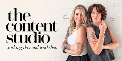 Content Studio • SLC Social Media Working Day & Workshop for Women