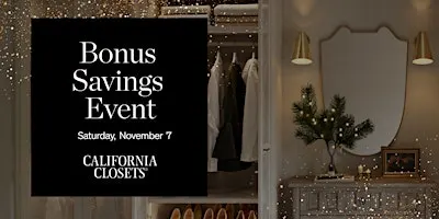 The Bonus Savings Event