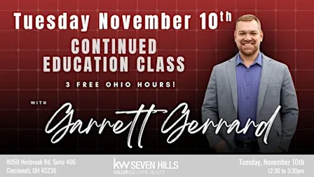 Continued Education Class with Garrett Gerrard