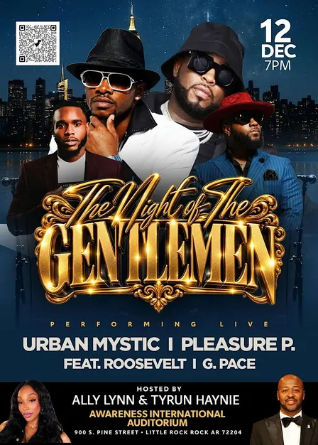 The Night of The Gentlemen: Special Guests PLEASURE P & URBAN MYSTIC