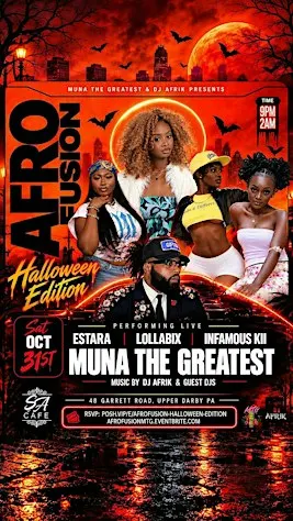 AFROFUSION Halloween Party