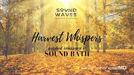 Harvest Whispers Guided Imagery Sound Bath  w/ BioMat