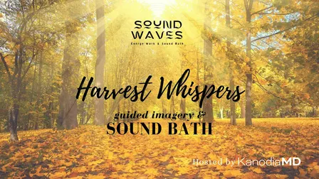 Harvest Whispers Guided Imagery Sound Bath w/ BioMat