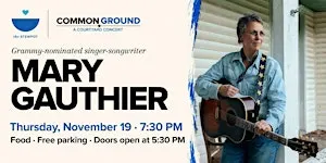 Mary Gauthier Live at The Stewpot | A Common Ground Concert