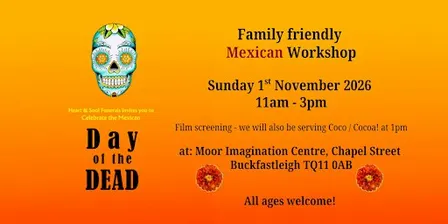 Children's & Family Friendly Mexican Workshop - Day of the Dead