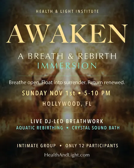 Awaken ~ A Breathwork & Rebirthing Immersion