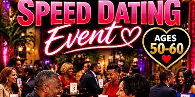 Speed Dating ages 50-60