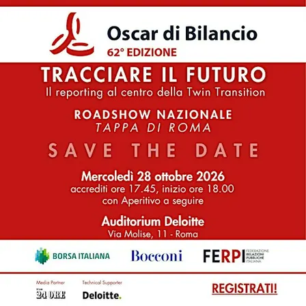 Oscar di Bilancio FERPI | TRACCIARE IL FUTURO | Roma