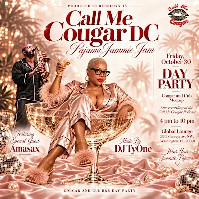 Call Me Cougar DC Pajama Party