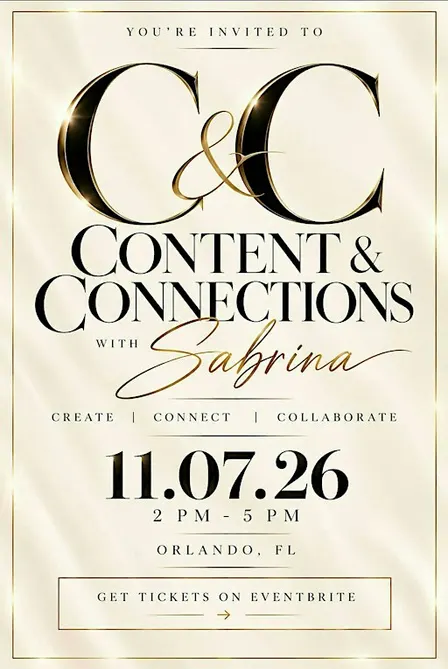 Content & Connections with Sabrina