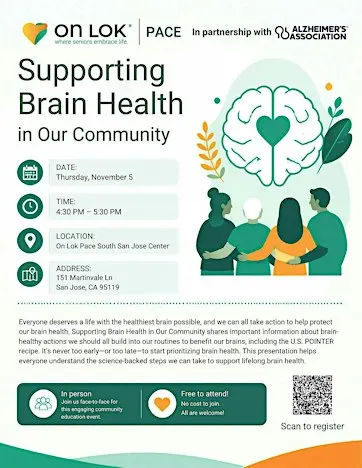 Supporting Brain Health in Our Community - South San Jose