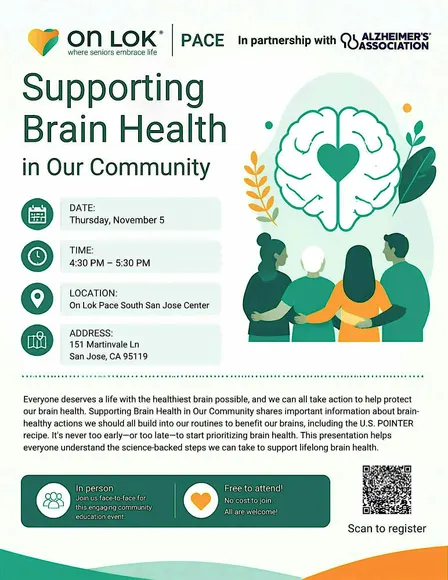 Supporting Brain Health in Our Community - South San Jose