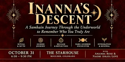 INANNA'S DESCENT: A Samhain Journey Through the Underworld