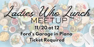 The Social SHIFT Presents: Ladies Who Lunch