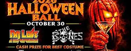 Halloween Ball Costume Contest | Dr. Love KISS Experience & THE BONES