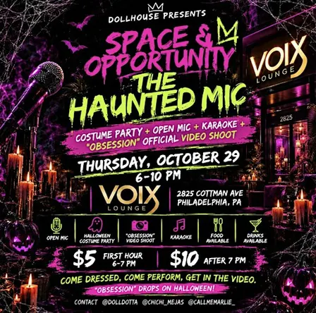 Space and Opportunity: A Haunted Mic