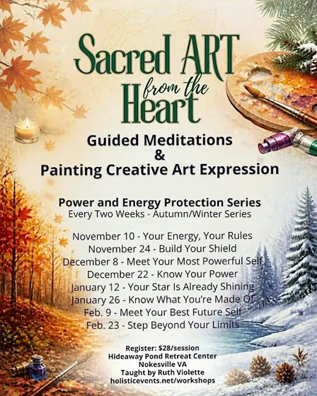 Sacred Art Painting and Meditation - Protection: Your Energy: Your Rules