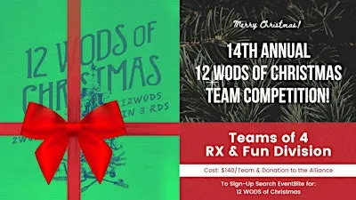 14th Annual 12 WODS of Christmas
