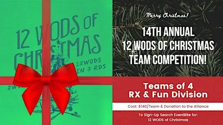 14th Annual 12 WODS of Christmas