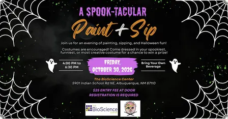 Spook-tacular Paint & Sip