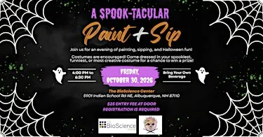 Spook-tacular Paint & Sip