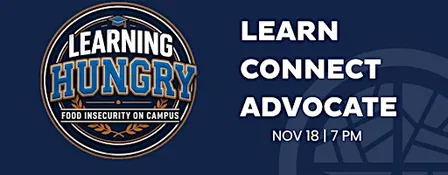 Learning Hungry: Screening and panel discussion about college hunger.