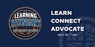 Learning Hungry: Screening and panel discussion about college hunger.