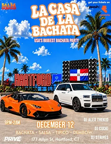 HARTFORD'S BIGGEST BACHATA PARTY @ Privé | La Casa de la Bachata
