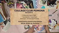 Collage Club Pomona Friday Night Crafting & Chill Sesh