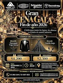 " AMERIC Gran Cena Gala de Fin de Año 2026 "