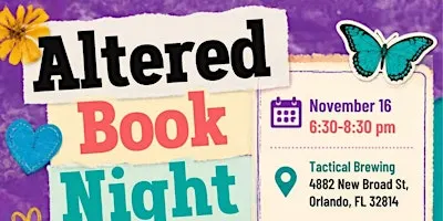 Altered Books, Craft Social Night @ Tactical Brewing