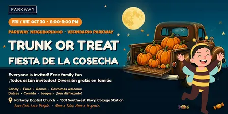 Parkway Neighborhood Trunk or Treat