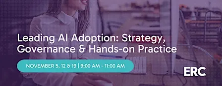 Leading AI Adoption: Strategy, Governance & Hands-on Practice | Nov 5-19