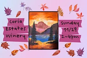 Paint & Sip at Coria Estates Winery in Salem