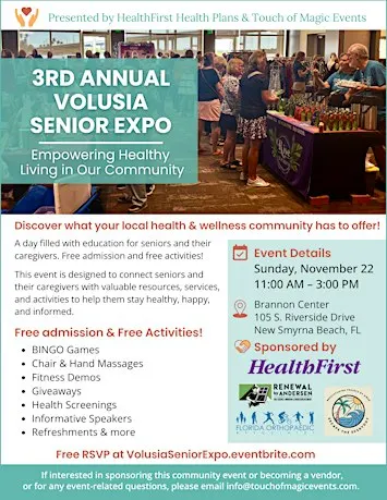 Volusia Senior Expo presented by HealthFirst Health Plans