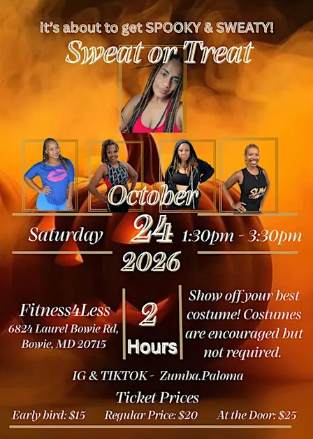 Sweat or Treat Zumba Party
