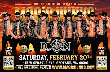 MAGIC HUNKS AUSTRALIA -TAKEOVER -SPOKANE,WA!