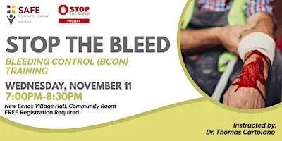 STOP THE BLEED: Bleeding Control (BCON) Training