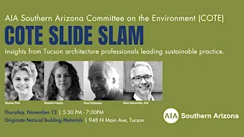 AIA Southern Arizona COTE Slide Slam