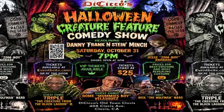 Halloween Creature Feature Comedy Show