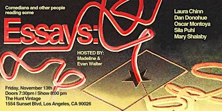 Comedians (And Other People) Read Essays