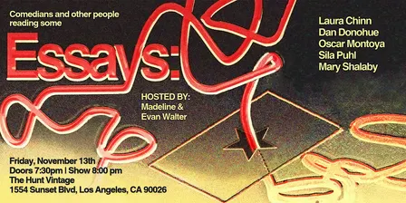 Comedians (And Other People) Read Essays