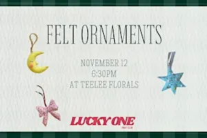 Felt Ornament Workshop
