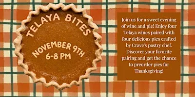 Telaya Bites: The Art of Pie