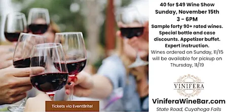 Vinifera's Holiday Wine Show
