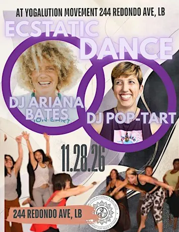 Ecstatic Dance DJ Pop-Tart & DJ Ariana Bates
