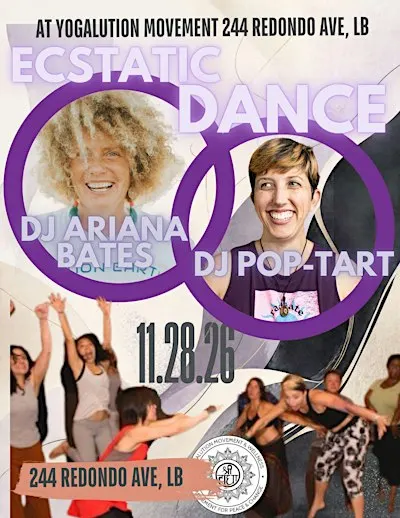 Ecstatic Dance DJ Pop-Tart & DJ Ariana Bates