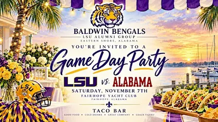 LSU v. Bama Game Watching Party